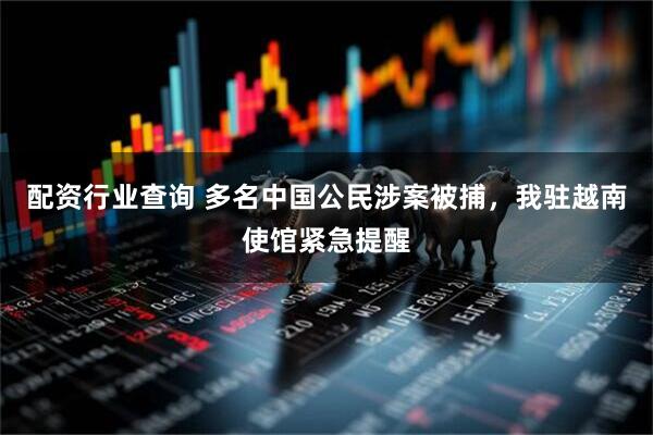 配资行业查询 多名中国公民涉案被捕，我驻越南使馆紧急提醒